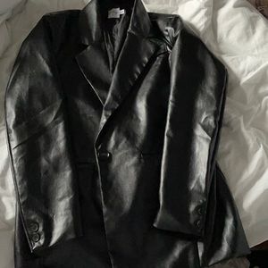 Princess Polly leather jacket.